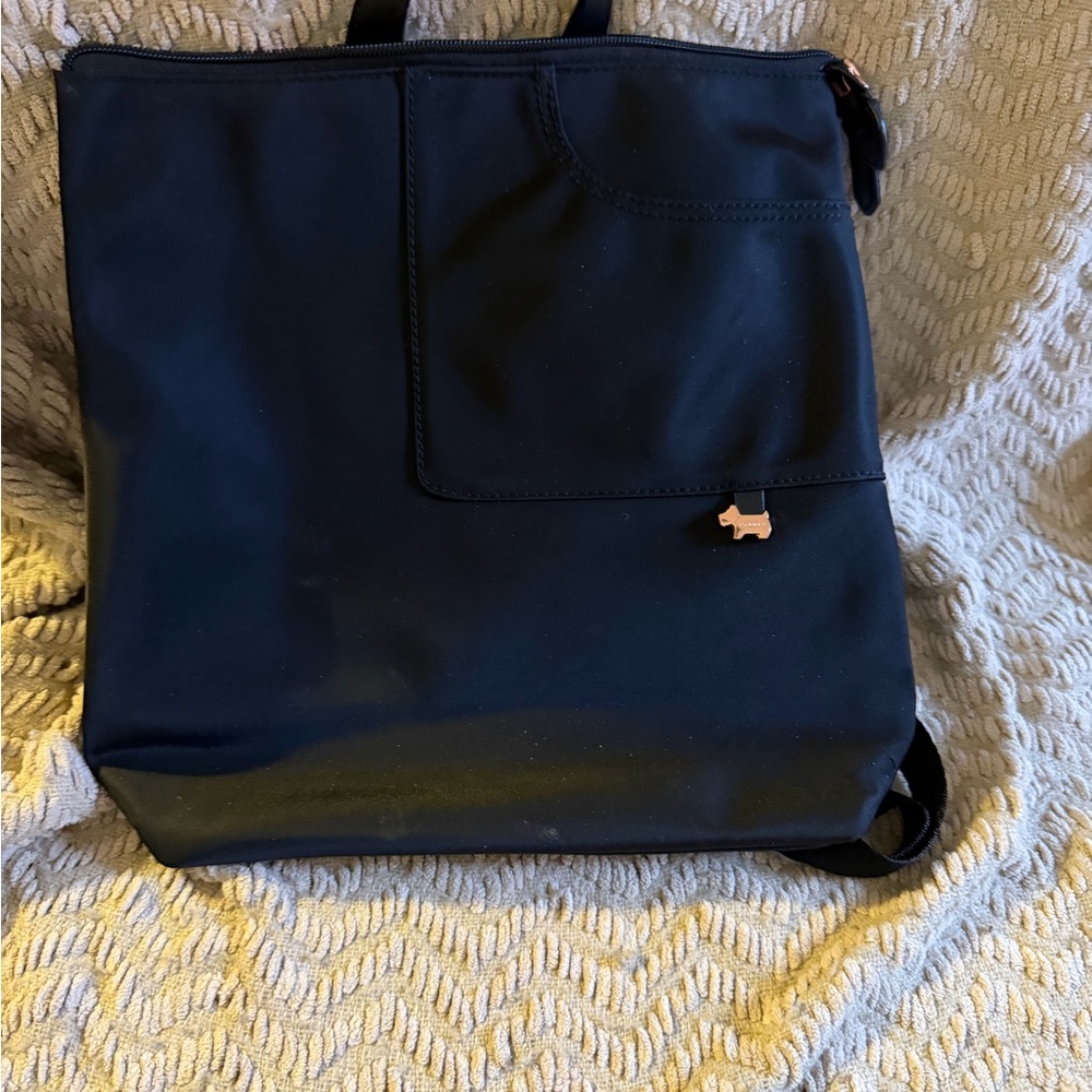 Radley black Backpack with  Logo